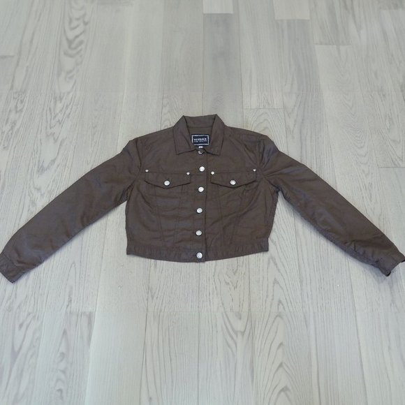 Versace Jeans  Collection Vintage Brown Women's Medium Jacket - Picture 3 of 7
